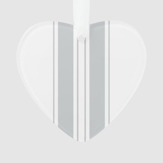 Ornamento Clique em Personalizar para alterar Cinza para a s (Frente)