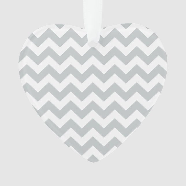 Ornamento Clique em Personalizar para alterar Cinza para a s (Frente)