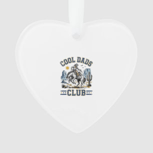 Ornamento Clube de Pais Legais Design de Camisa Western Cowb