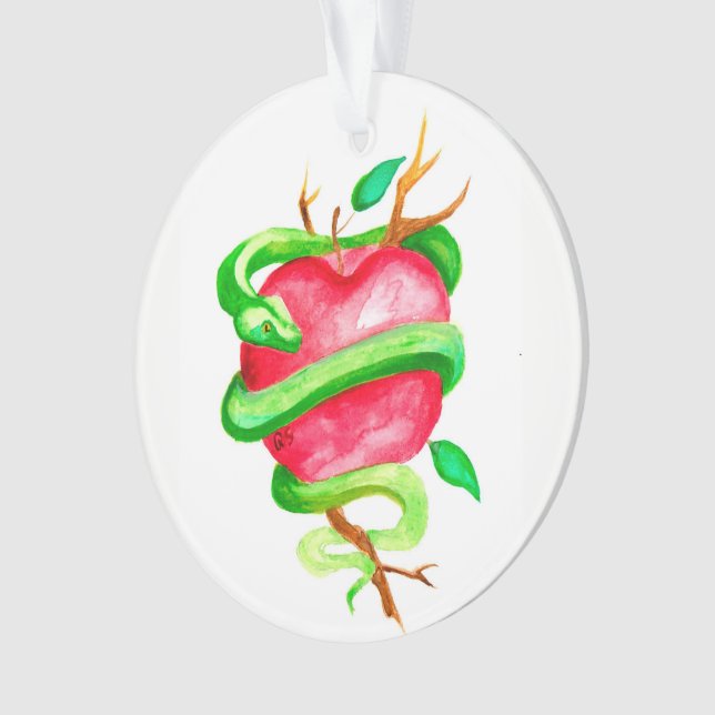 Ornamento Cobra da árvore de Jesse do advento (Frente)