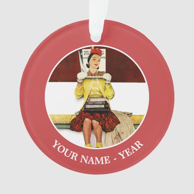 Ornamento Cobrir Girl (Frente)