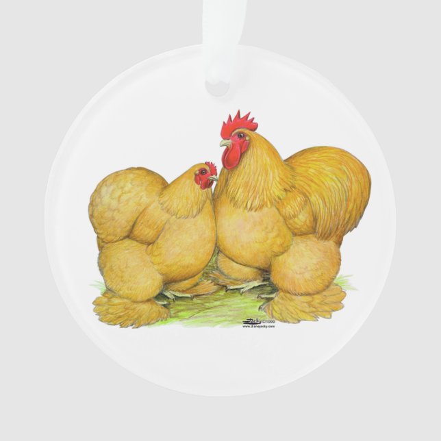 Ornamento Cochins Buff Pair (Frente)