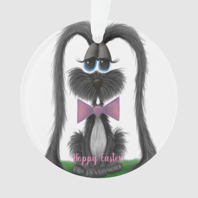 Ornamento Coelho Adorável (Frente)