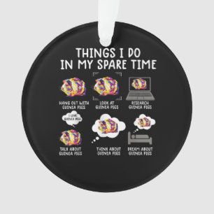 Ornamento Coisas Engraçadas Que Eu Faço No Meu Tempo Livre