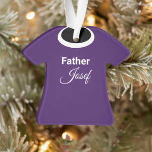 Ornamento Colar Clérica do Padre Parish