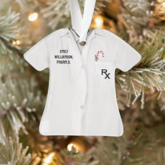 Ornamento Colecionável de Natal para Farmacêutico