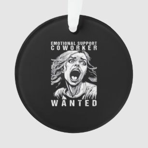 Ornamento Colega de Ajuda Emocional - Esvaziamento de Escrit
