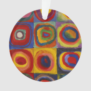 Ornamento Colour Study of Squares Circles by Kandinsky