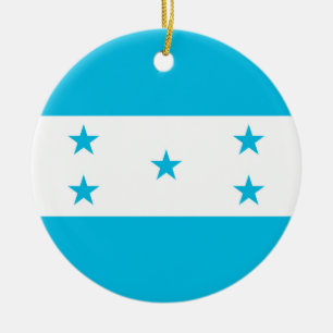 Ornamento com bandeira de Honduras