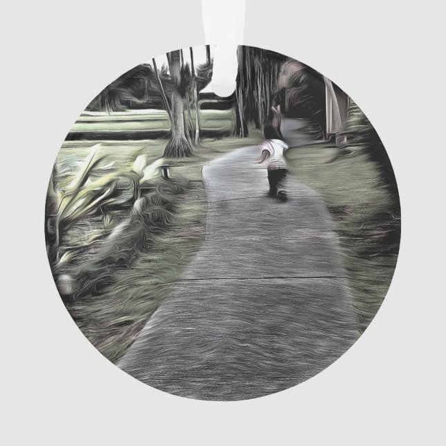 Ornamento Começos movimentando-se novos (Verso)