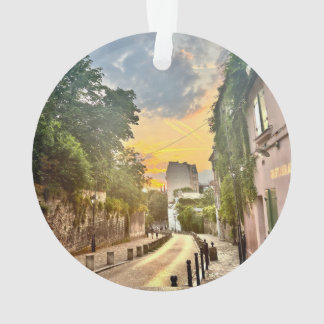 Ornamento Condecoração de árvores de Natal parisiense (frent