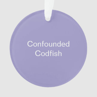 Ornamento Confounded Codfish Ornament