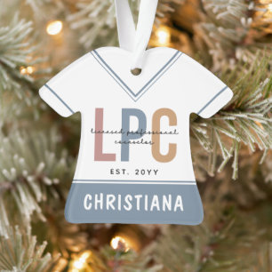 Ornamento Conselheiro profissional licenciado para LPC perso