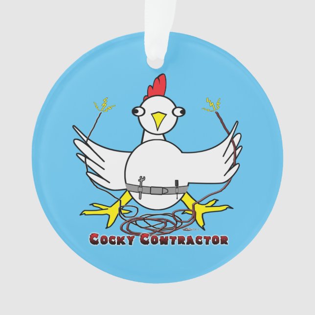 Ornamento Contratado Cocky (Frente)
