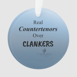 Ornamento Contratenores Sobre a Droga Azul Anti-IA Clankers