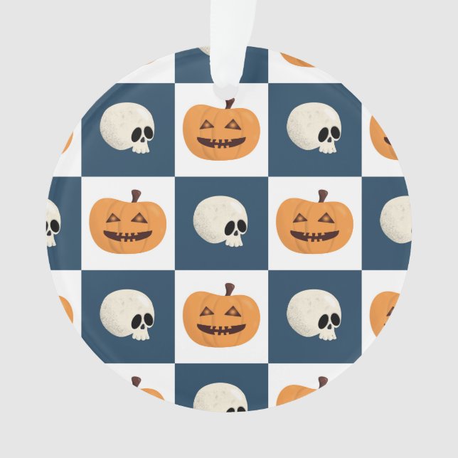 Ornamento Controlo de Skulls e de Pumpkins (Frente)
