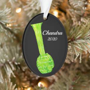 Ornamento Coquetel de Granada de Mão Personalizado