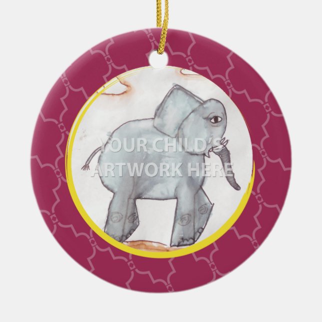 Ornamento cor-de-rosa da estrutura (Frente)