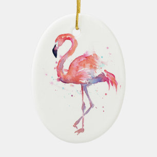 Ornamento cor-de-rosa do flamingo