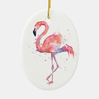Ornamento cor-de-rosa do flamingo