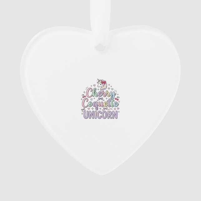 Ornamento Coringa Cereja Coquete Coringa Original Zazzle De (Frente)