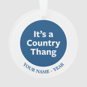 Ornamento Country Thang
