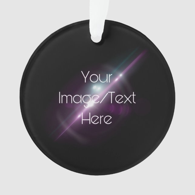 Ornamento Create Your Own Custom (Frente)