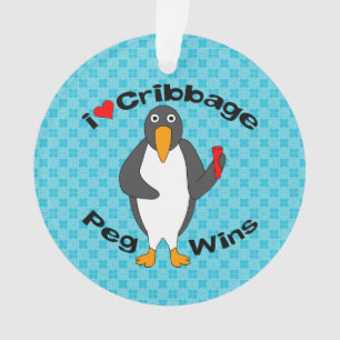 Ornamento Cribbage Peg Win