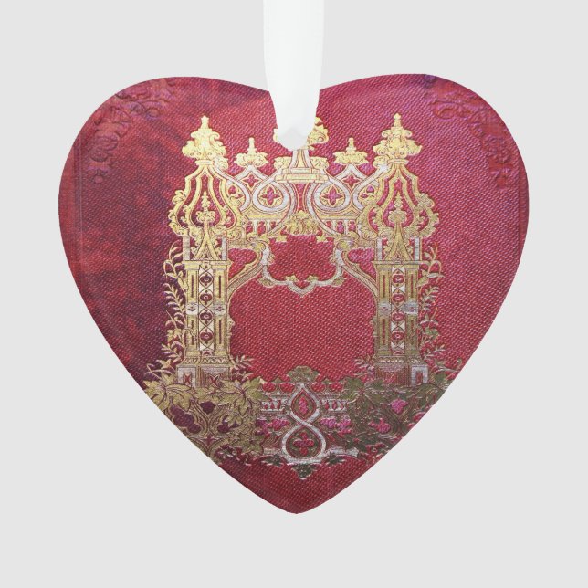 Ornamento Crimson Com Tinta Inclusa (Frente)