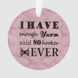 Ornamento Crochet - Artesanatos de arnês