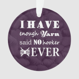 Ornamento Crochet - Artesanatos do Arco do Fio Escuro