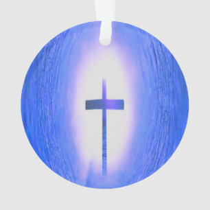 Ornamento Cross Light Tunnel Christian Love Jesus