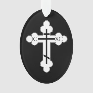 Ornamento Cruz ortodoxo
