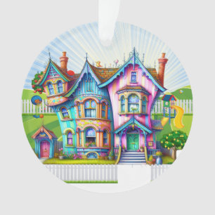 Ornamento Cuidados de dia. Família. Babá. Imóveis