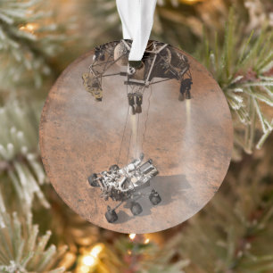 Ornamento Curiosidade Aterrissando Na Superfície Marciana.