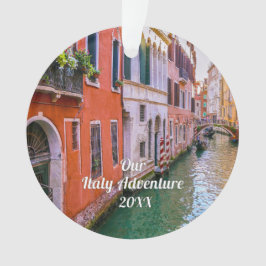 Ornamento Custom Family Italy Trip Photo
