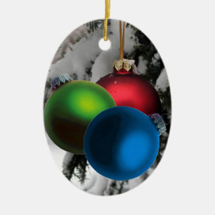 Ornamento customizável dos enfeites de natal