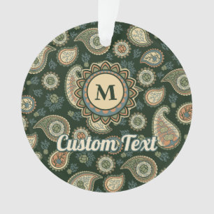 Ornamento Cypress Paisley Pattern