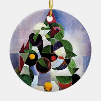 ornamento da árvore de Natal abstrato