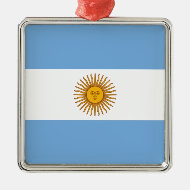Ornamento da bandeira de Argentina (Frente)