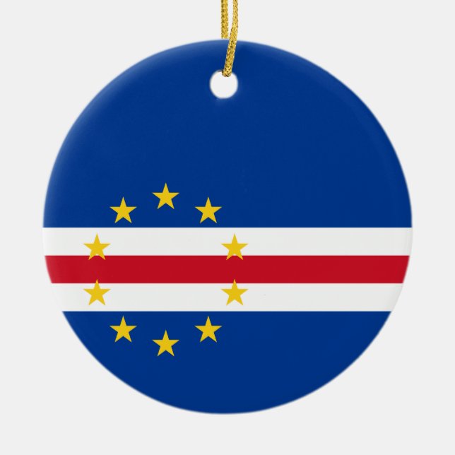 Ornamento da bandeira de Cabo Verde (Frente)