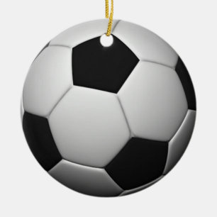 Ornamento da bola de futebol
