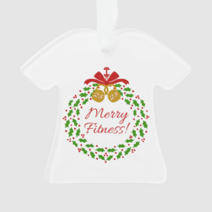 Ornamento da Camisa Acrílica de Malhação de Fel