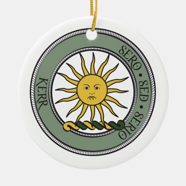 Ornamento da crista de Kerr (Frente)