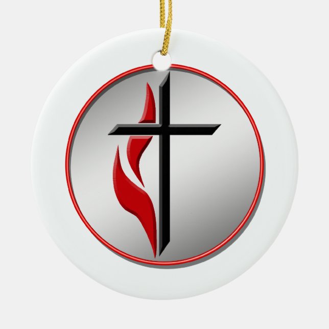 ORNAMENTO DA CRUZ E DA CHAMA (Frente)