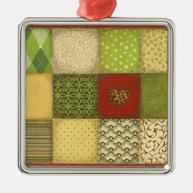 Ornamento da edredão do Natal (Frente)