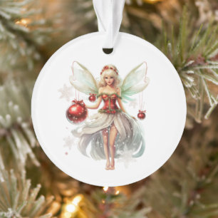 Ornamento da fada de Natal