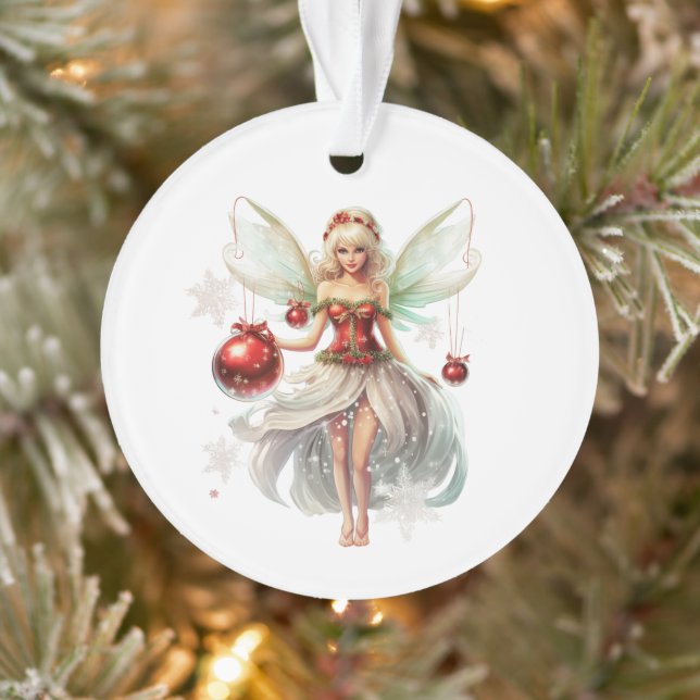 Ornamento da fada de Natal (Árvore)