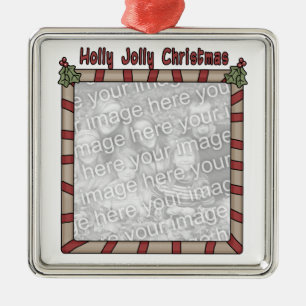 Ornamento da foto do Natal