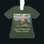 Ornamento da Guarda Noblesville Winter 2022<br><div class="desc">guarda de inverno Noblesville 2022 - Danny Boy - Ornamento de camisas</div>